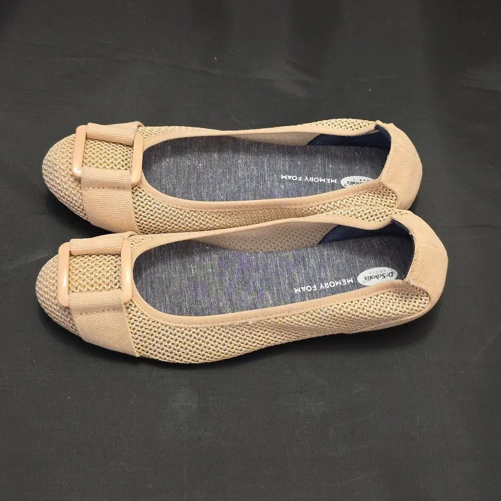 DR SCHILL'S MEMORY FOAM. FRANKIE MESH COOL FIT DESIGN SLIP ON WOMEN FLATS